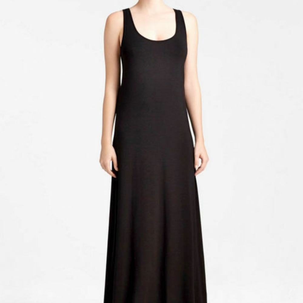 Vince Chambray Back Maxi Dress